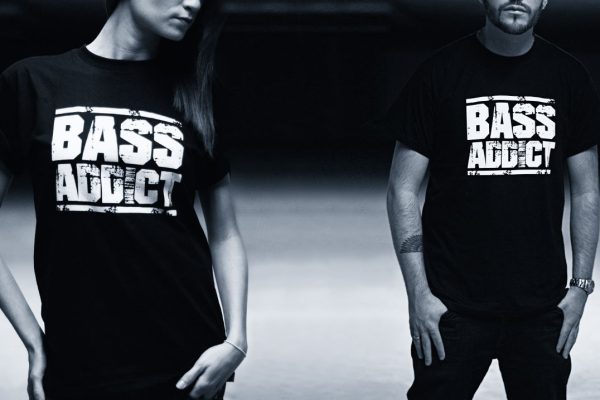 t-shirts bass addict association Annecy