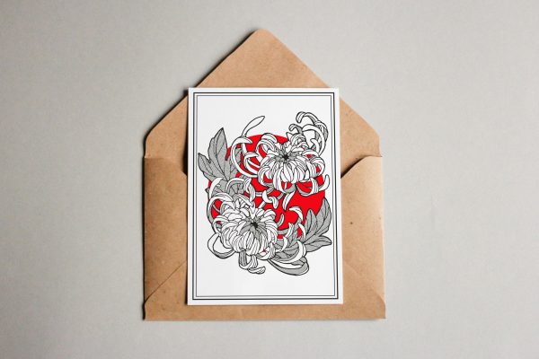 Carte serigraphie annecy