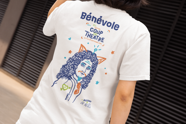Coup de Théâtre 2024 T-shirt personnalisé pour le festival Coup de Théâtre 2024