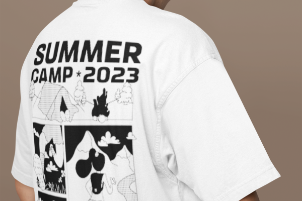 T-shirt personnalisé pour la marque Salomon