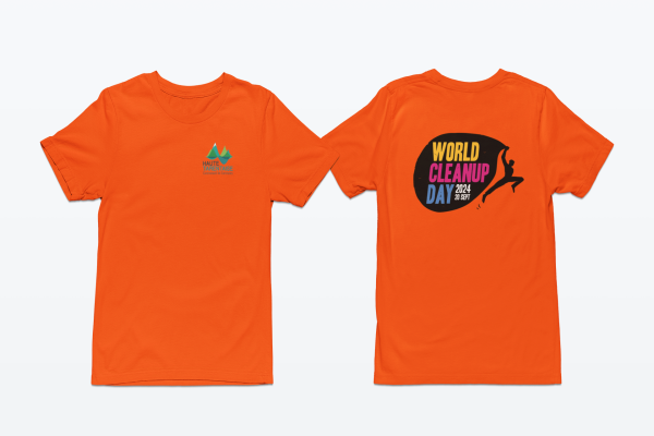 World Cleanup Day 2024 T-shirt personnalisé pour un évènement