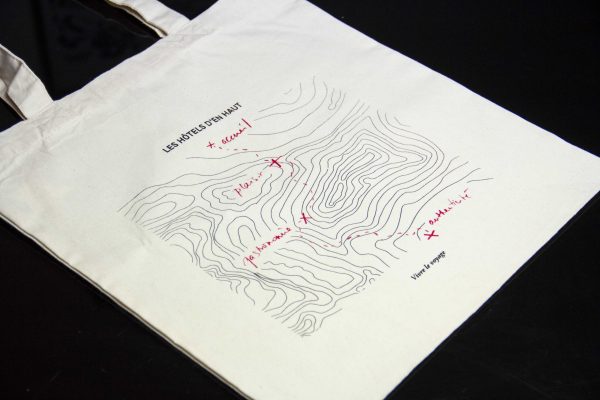 serigraphie tote bag hotel restaurant annecy