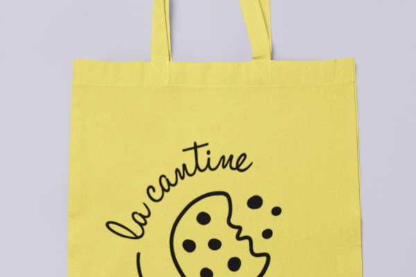 La cantine clandestine - Sérigraphie sur Totebag coton Totebag personnalisé