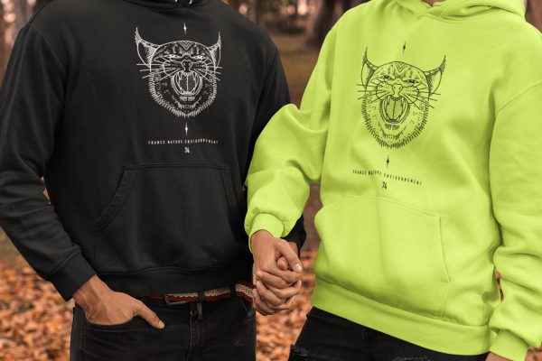 Hoodies personnalisé France Nature envirement FNE Haute Savoie